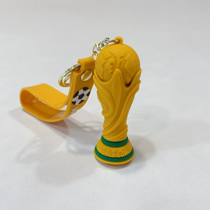 Klassischer Fußball-Schlüsselanhänger